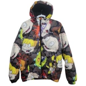 Members Only x Nickelodeon Puffer Jacket Rugrats Medium